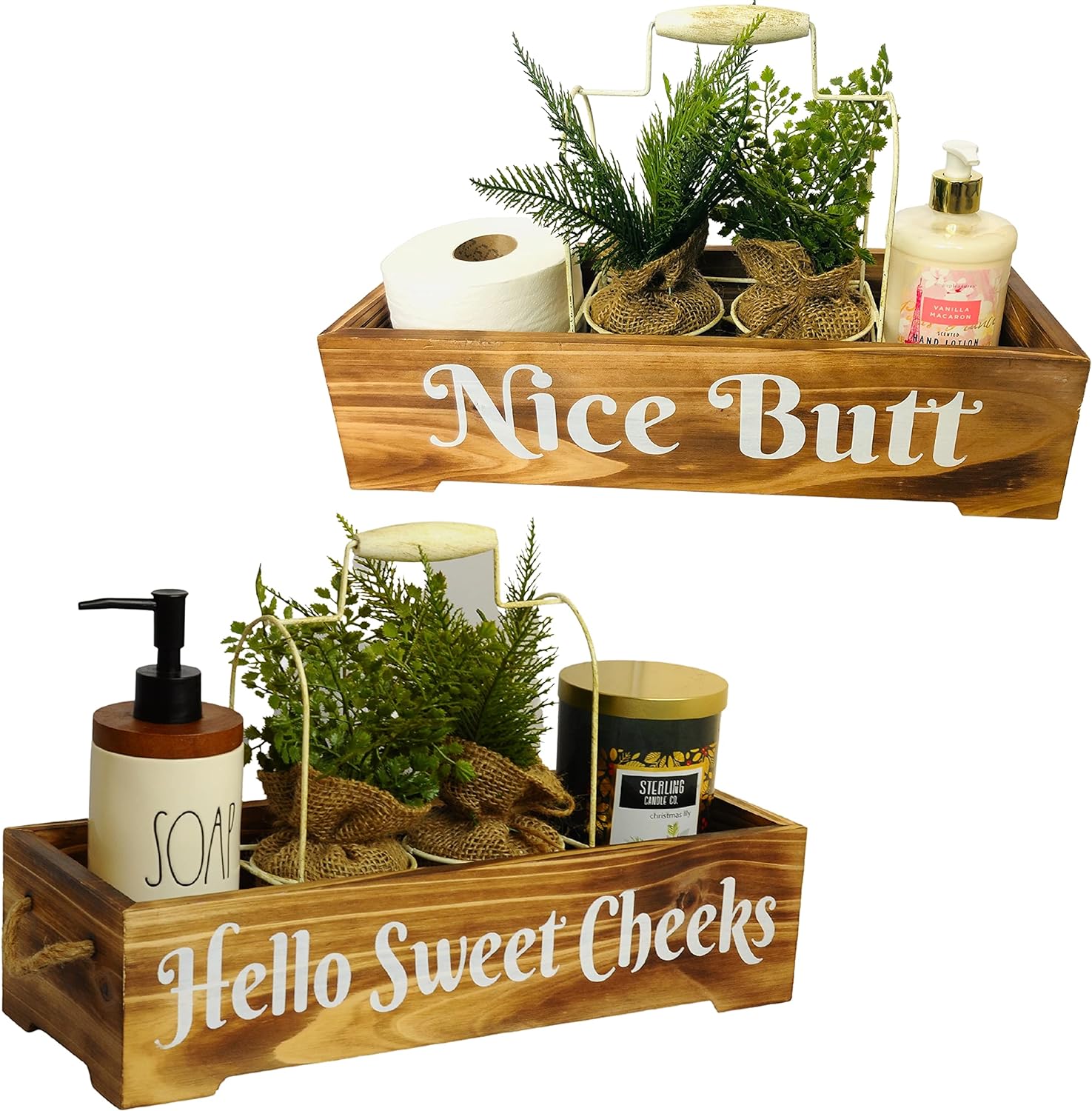 Elevate Your Bathroom Decor with Athena's Elements Funny Bathroom Decor Box