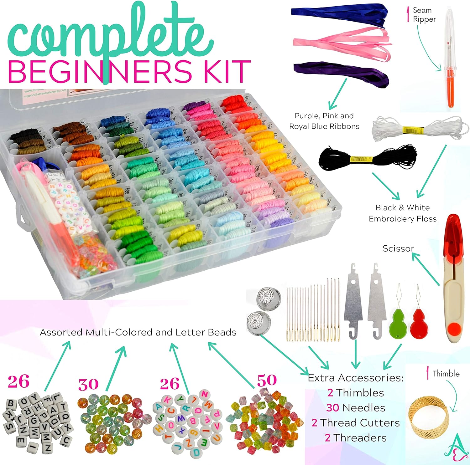 Elevate Your Crafting Game with Athena's Elements Friendship Bracelet String Kit