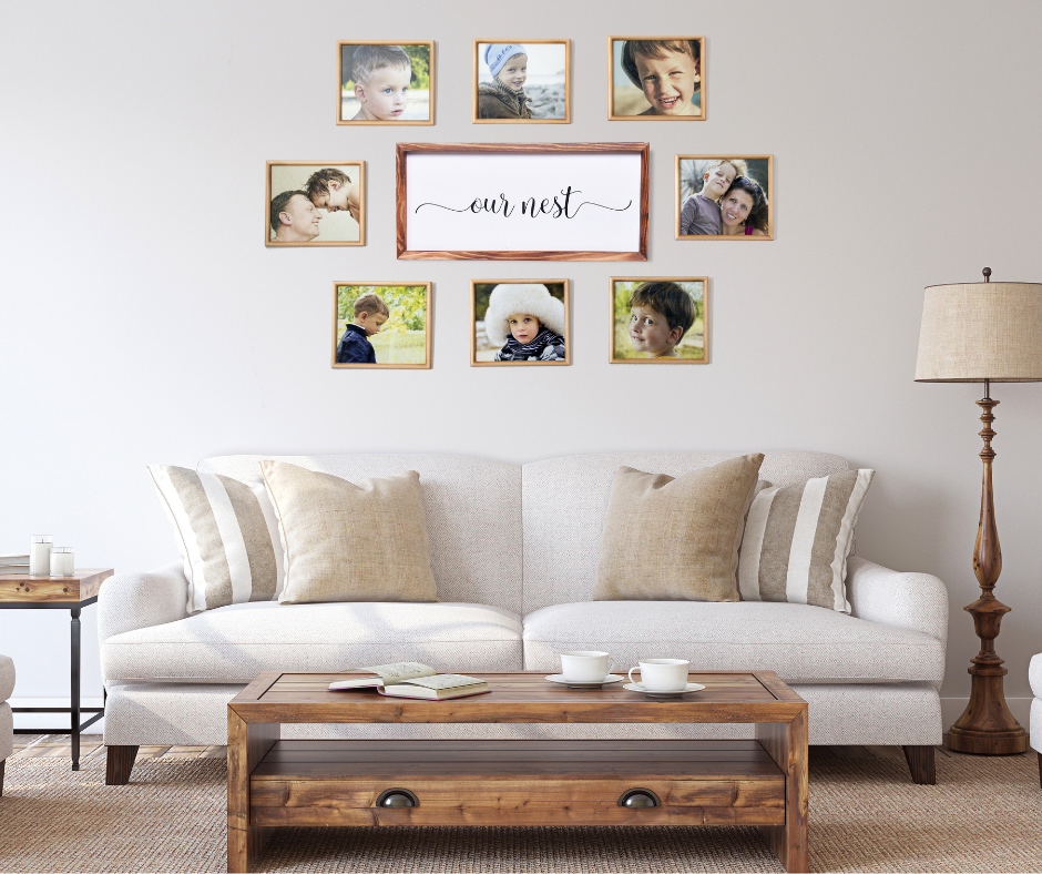 Our Nest Sign | Farmhouse Wall Art Home Decoration