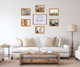 We Will Serve The Lord Sign | Farmhouse Wall Art Home Decoration