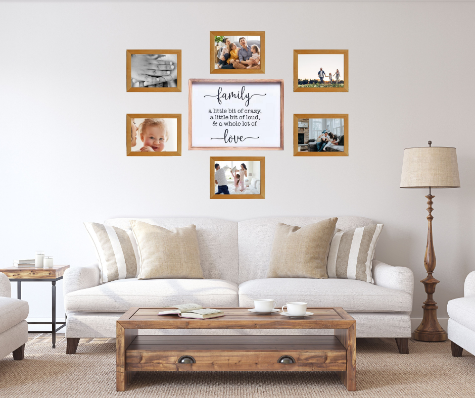 Family a Little Sign | Farmhouse Wall Art Home Decoration