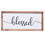 Blessed Sign |  Farmhouse Wall Art Home Decoration