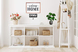 Welcome Home Sign | Farmhouse Wall Art Home Decoration