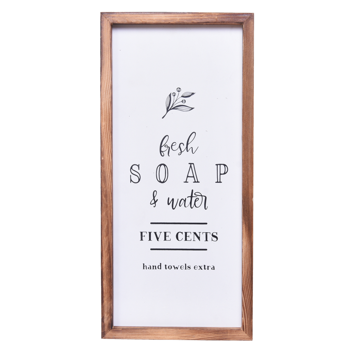  Athena's Elements Farmhouse Bathroom Wall Decor Wash, Brush,  Floss, Flush Sign Modern Rustic Style Home Decoration Solid Wood Frame 32 x  7 inches or 15 x 15 inches (Set of 4): Posters & Prints