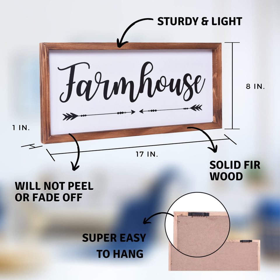 Farmhouse Sign  | Farmhouse Wall Art Home Decoration