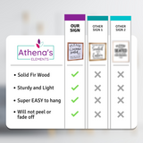 Remain Seated Sign | Farmhouse Wall Art Home Decoration