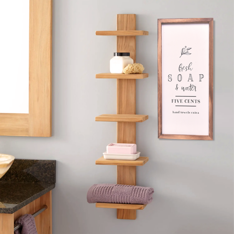 Fresh Soap and Water Sign | Farmhouse Wall Art Home Decoration