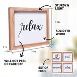 Get Naked, Soak, Unwind, Relax Sign | Farmhouse Wall Art Home Decoration
