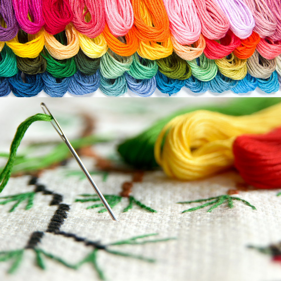 Embroidery Thread 100 Rainbow Themed Floss - Friendship Bracelet Strin – Athena's  Elements