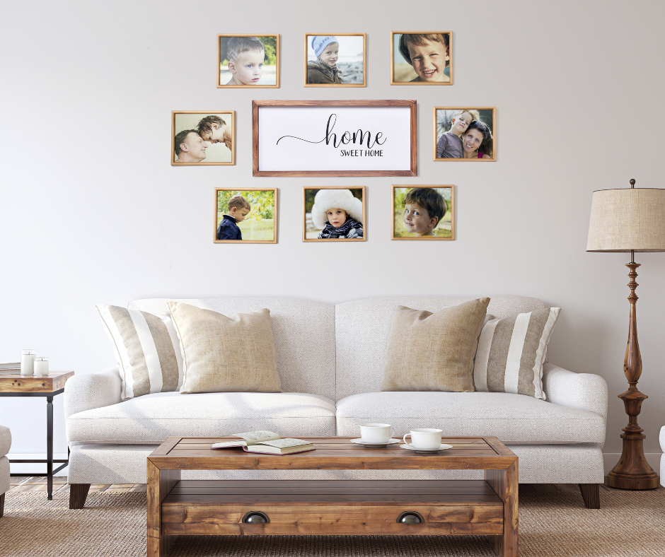 Home Sweet Home Sign  | Farmhouse Wall Art Home Decoration