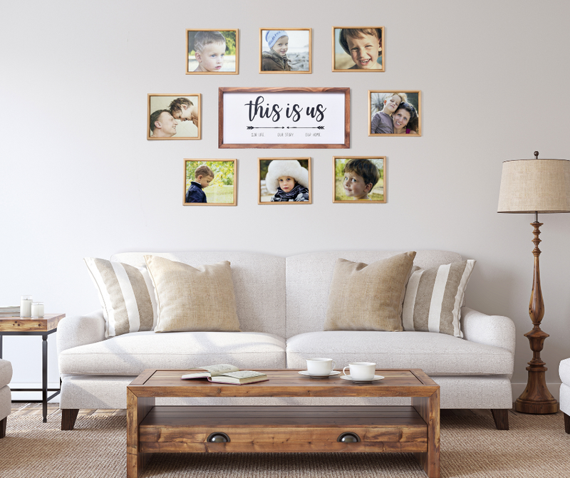 This Is Us Sign Farmhouse Wall Art Home Decoration Athena s Elements