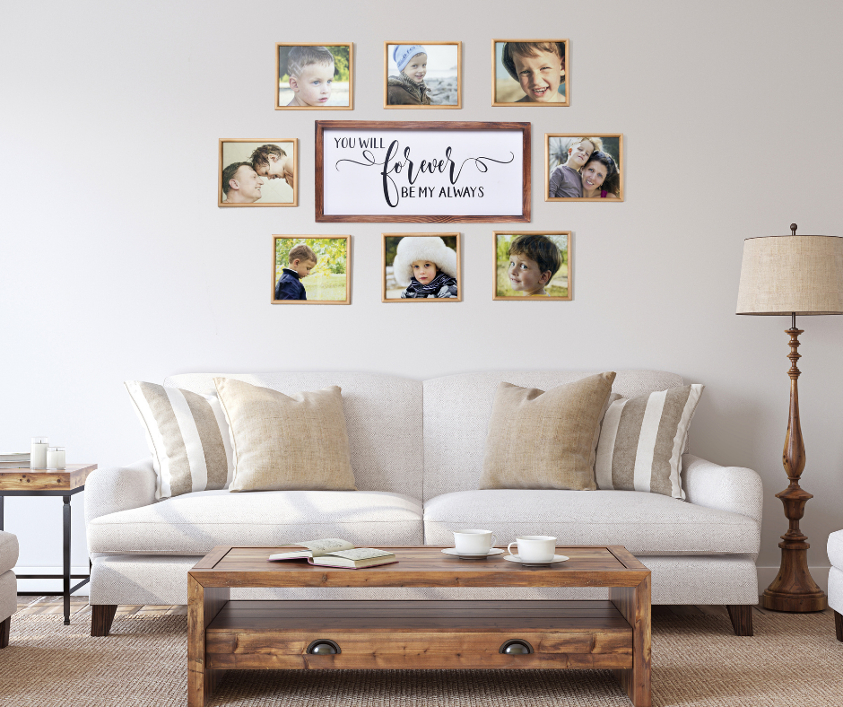 You Will Forever Be My Always Sign | Farmhouse Wall Art Home Decoration
