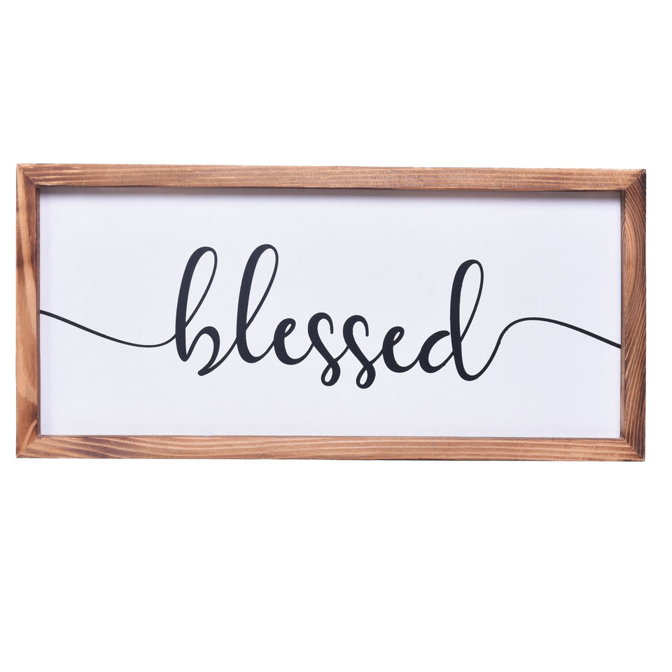 Blessed Sign |  Farmhouse Wall Art Home Decoration