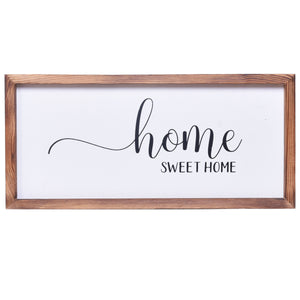 Home Sweet Home Sign  | Farmhouse Wall Art Home Decoration