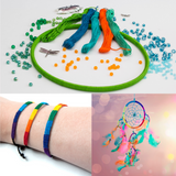 Embroidery Thread 100 Rainbow Themed Floss - Friendship Bracelet String