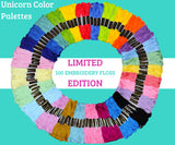 Embroidery Thread - Unicorn Theme Color Palettes - 100 Embroidery Floss